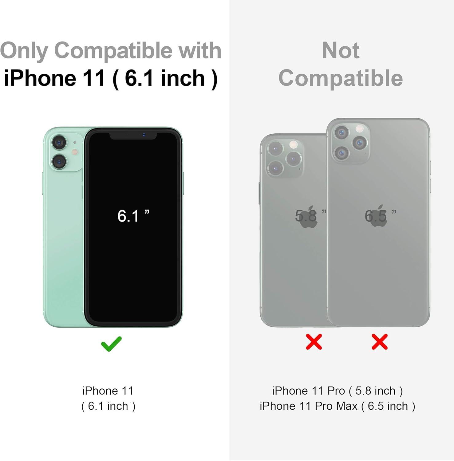 imageSURPHY Screen Protector Compatible with iPhone 11 iPhone XR Screen Protector Innovative Receiver Waterproof ampamp Dustproof 9H 3D Tempered Glass for iPhone 11iPhone XR 61 inch 2Pack