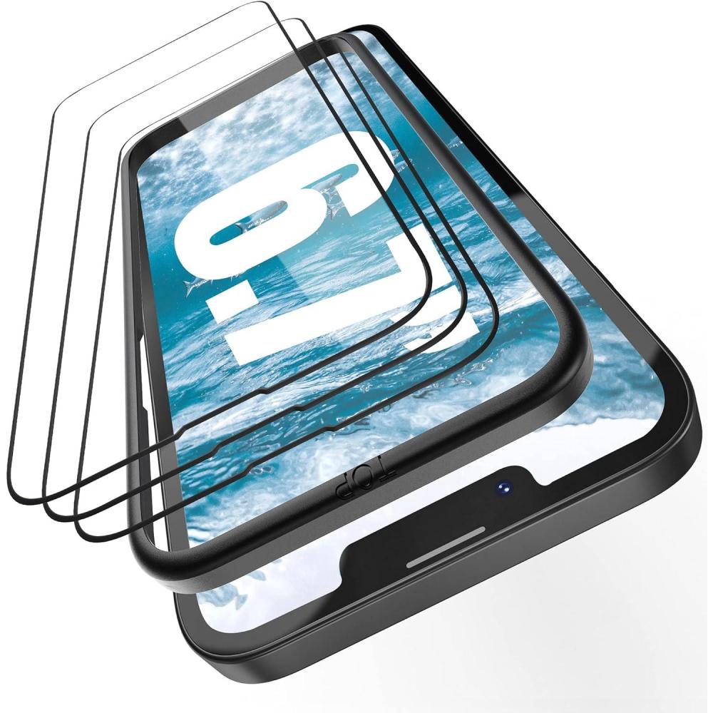 imageSURPHY 3 Pack Compatible with iPhone 13 Pro Max Screen Protector 67 inch 2021 HD Clear Tempered Glass Designed for iPhone 13 Pro Max HD Clear