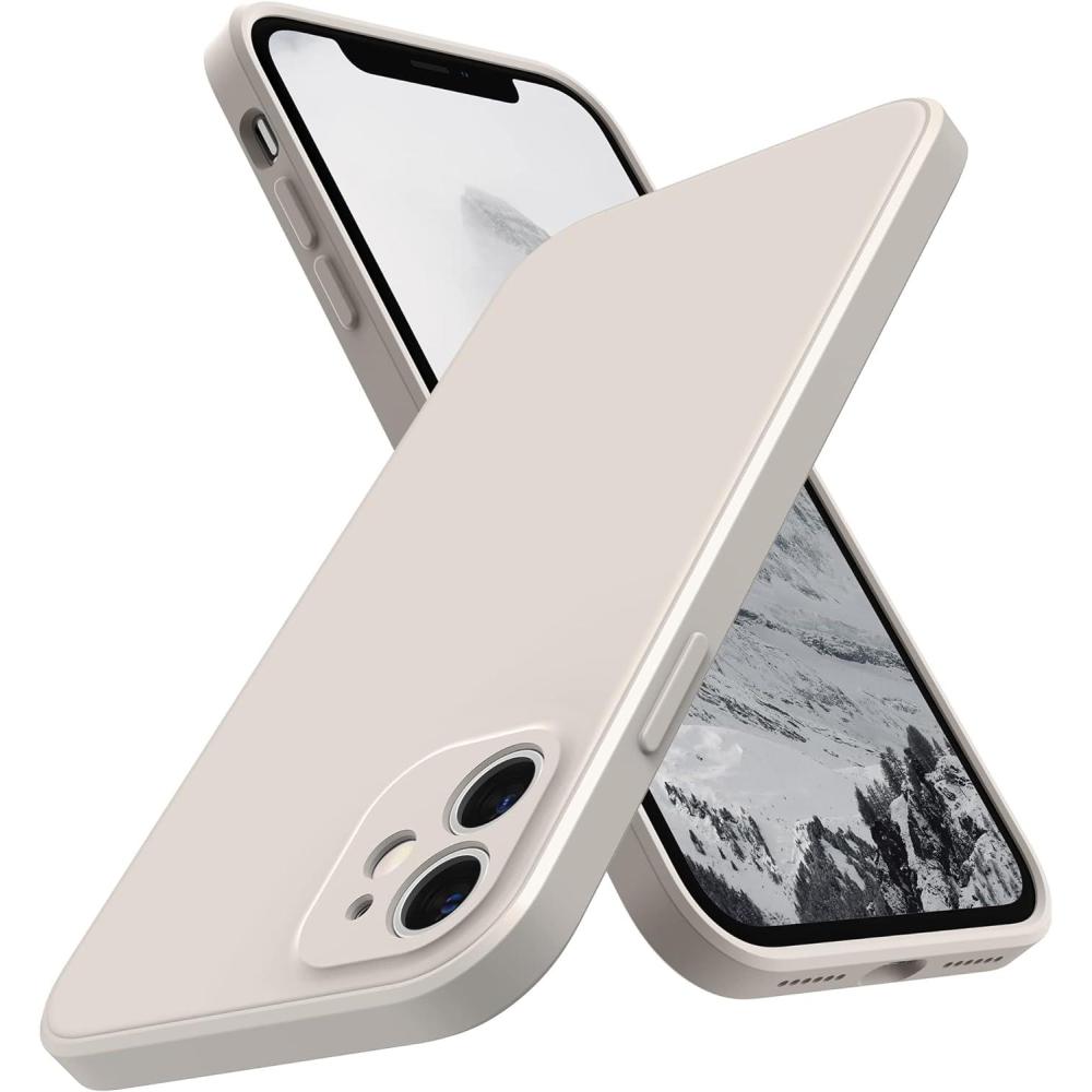 imageSURPHY Design for iPhone 11 Case with Camera Protection Straight Edge Slim Design Liquid Silicone Phone Case for iPhone 11 61 inches Sunflower YellowStone