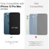 SURPHY 2 Pack Compatible with iPhone 12 Pro Max Screen Protector (6.7 inch 2020), HD Clear Tempered Glass Film Designed for iPhone 12 Pro Max