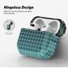 SURPHY Armor Case Designed for AirPods 3 Case (2021), Rugged Protective Case with Keychain for Airpods 3rd Generation (Front LED Visible), Green