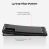 SURPHY Case Compatible with Galaxy Note 20 Case 6.7 Inches, (Carbon Fiber & Brushed Effect) Flexible TPU Phone Case for Note 20 (Black)