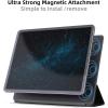 SURPHY Case Compatible with iPad Pro Case 11″, Slim Strong Magnetic Trifold Stand Case (with Microfiber Lining), Auto Sleep/Wake Case Cover Compatible with iPad Pro 11″ 2020 (Black)