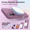 SURPHY Case for iPhone 17 Case with Screen Protector (6.3 inch 2025), Compatible with MagSafe, Liquid Silicone 17 Phone Cases Whit Soft Microfiber Lining, Lilac Purple(Lilac Purple)