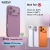 SURPHY Case for iPhone 17 Pro Max Case Compatible with MagSafe (6.9 inch 2025), Liquid Silicone 17 Pro Max Phone Cases Whit Soft Microfiber Lining, Lilac Purple(Lilac Purple)