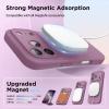 SURPHY Case for iPhone 17 Pro Max Case Compatible with MagSafe (6.9 inch 2025), Liquid Silicone 17 Pro Max Phone Cases Whit Soft Microfiber Lining, Lilac Purple(Lilac Purple)