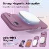 SURPHY Case for iPhone Air Case Compatible with MagSafe (6.5 inch 2025), Liquid Silicone 17 Air Phone Cases Whit Soft Microfiber Lining, Lilac Purple(Lilac Purple)