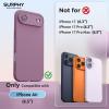 SURPHY Case for iPhone Air Case Compatible with MagSafe (6.5 inch 2025), Liquid Silicone 17 Air Phone Cases Whit Soft Microfiber Lining, Lilac Purple(Lilac Purple)