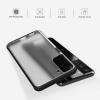 SURPHY Designed for Samsung Galaxy S21 Case 6.2 inch, Translucent Matte Case (Reinforced Corners Protective) for Samsung Galaxy S21 5G 2021 (Black)