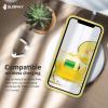 SURPHY Designed for iPhone Xs Max Case, Thickened Liquid Silicone Phone Case for iPhone Xs Max 6.5 inches, Beige(Lemon)