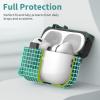 SURPHY Lock Case Designed for AirPods Pro 2 Case & AirPods Pro Case with Lock, (with Lanyard + Keychain) Secure Lock Clip case for AirPods pro 2 case Cover, Lock Green