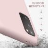 SURPHY Silicone Case Compatible with Galaxy S20 Case 6.2 inches, Slim Liquid Silicone Full Body Phone Case (with Microfiber Lining) for Galaxy S20 6.2″ (Pink)
