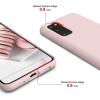 SURPHY Silicone Case Compatible with Galaxy S20 Case 6.2 inches, Slim Liquid Silicone Full Body Phone Case (with Microfiber Lining) for Galaxy S20 6.2″ (Pink)