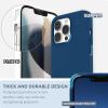 SURPHY Silicone Case Compatible with iPhone 13 Pro Case (6.1 inch 2021), Liquid Silicone Phone Case (with Microfiber Lining) Designed for iPhone 13 Pro 6.1 (Blue Horizon)(Blue Horizon)