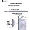 SURPHY Silicone Case Compatible with iPhone 8 Plus Case iPhone 7 Plus Case, Soft Liquid Silicone Rubber Slim Phone Case Cover with Microfiber Lining for iPhone 7 Plus iPhone 8 Plus 5.5″, Lavender Gray