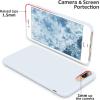 SURPHY Silicone Case Compatible with iPhone 8 Plus Case iPhone 7 Plus Case, Soft Liquid Silicone Rubber Slim Phone Case Cover with Microfiber Lining for iPhone 7 Plus iPhone 8 Plus 5.5 inch (Sky Blue)