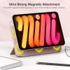 SURPHY Slim Magnetic Case for iPad mini 6 Case (8.3″ 2021), Strong Magnetic Smart Cover (with Microfiber Lining and Magnetic Flap) for iPad mini 6 6nd Generation (Pink)