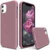 SURPHY Compatible with iPhone 11 Case 6.1 inch, Thickening Design Liquid Silicone Phone Case (with Microfiber Lining) for iPhone 11 2019, Blue(Lilac Purple)