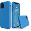 SURPHY Compatible with iPhone 11 Pro Case 5.8 inches, Thickened Liquid Silicone Phone Case (with Microfiber Lining) for 11 Pro 2019, Light Purple(Blue)