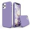 SURPHY Compatible with iPhone 11 Pro Case 5.8 inches, Thickened Liquid Silicone Phone Case (with Microfiber Lining) for 11 Pro 2019, Light Purple(Light Purple)