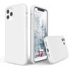 SURPHY Compatible with iPhone 11 Pro Case 5.8 inches, Thickened Liquid Silicone Phone Case (with Microfiber Lining) for 11 Pro 2019, Light Purple(White)