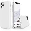 SURPHY Compatible with iPhone 11 Pro Max Case 6.5 inches, Thickened Liquid Silicone Phone Case (with Microfiber Lining) for iPhone 11 Pro Max 2019, Black(White)