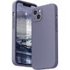 SURPHY Compatible with iPhone 13 Case with Screen Protector, (Camera Protection & Soft Microfiber Lining) Liquid Silicone Phone Case 6.1 inch 2021, Cactus Green(Lavender Gray)