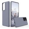 SURPHY Designed for Samsung Galaxy S21 Ultra Case 6.8 inch, Liquid Silicone Case (with Microfiber Lining) for Samsung Galaxy S21 Ultra 5G 2021 (Lavender Gray)