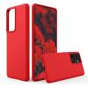 SURPHY Designed for Samsung Galaxy S21 Ultra Case 6.8 inch, Liquid Silicone Case (with Microfiber Lining) for Samsung Galaxy S21 Ultra 5G 2021 (Red)
