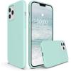 SURPHY Designed for iPhone 12 Pro Max Case 6.7 inches, Liquid Silicone Phone Case (with Microfiber Lining) for iPhone 12 Pro Max 2020, Mint Green(Mint Green)