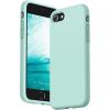 SURPHY Designed for iPhone SE Case, iPhone 8 Case, iPhone 7 Case, Liquid Silicone Phone Case for iPhone se 3rd 2nd SE 2022 SE 2020, Blue Horizon(Mint Green)