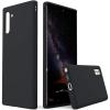 SURPHY Silicone Case Compatible with Galaxy Note 10 Case 6.3 inches, Slim Liquid Silicone Full Body Phone Case (with Microfiber Lining) for Galaxy Note 10 6.3″, Black