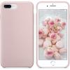 SURPHY Silicone Case Compatible with iPhone 8 Plus Case iPhone 7 Plus Case, Soft Liquid Silicone Rubber Slim Phone Case Cover with Microfiber Lining for iPhone 7 Plus iPhone 8 Plus 5.5″ (Pink)