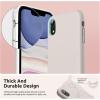 SURPHY Compatible with iPhone XR Case, Thickened Liquid Silicone Phone Case (with Microfiber Lining) for iPhone XR 6.1 inches, Navy Blue(Stone)