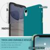 SURPHY Compatible with iPhone XR Case, Thickened Liquid Silicone Phone Case (with Microfiber Lining) for iPhone XR 6.1 inches, Navy Blue(Teal Blue)