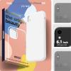 SURPHY Compatible with iPhone XR Case, Thickened Liquid Silicone Phone Case (with Microfiber Lining) for iPhone XR 6.1 inches, Navy Blue(White)