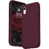 SURPHY Compatible with iPhone XR Case, Thickened Liquid Silicone Phone Case (with Microfiber Lining) for iPhone XR 6.1 inches, Navy Blue(Plum)