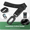 SURPHY Phone Wrist Strap, Keychain Wristlet, Wrist Phone Lanyard with Cellphone Tether Tab, Premium Metal Key Chain, Keychains for Women and Men, Cellphone Charm, Stone(Black)