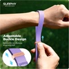 SURPHY Phone Wrist Strap, Keychain Wristlet, Wrist Phone Lanyard with Cellphone Tether Tab, Premium Metal Key Chain, Keychains for Women and Men, Cellphone Charm, Stone(Purple)