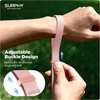 SURPHY Phone Wrist Strap, Keychain Wristlet, Wrist Phone Lanyard with Cellphone Tether Tab, Premium Metal Key Chain, Keychains for Women and Men, Cellphone Charm, Stone(Pink)